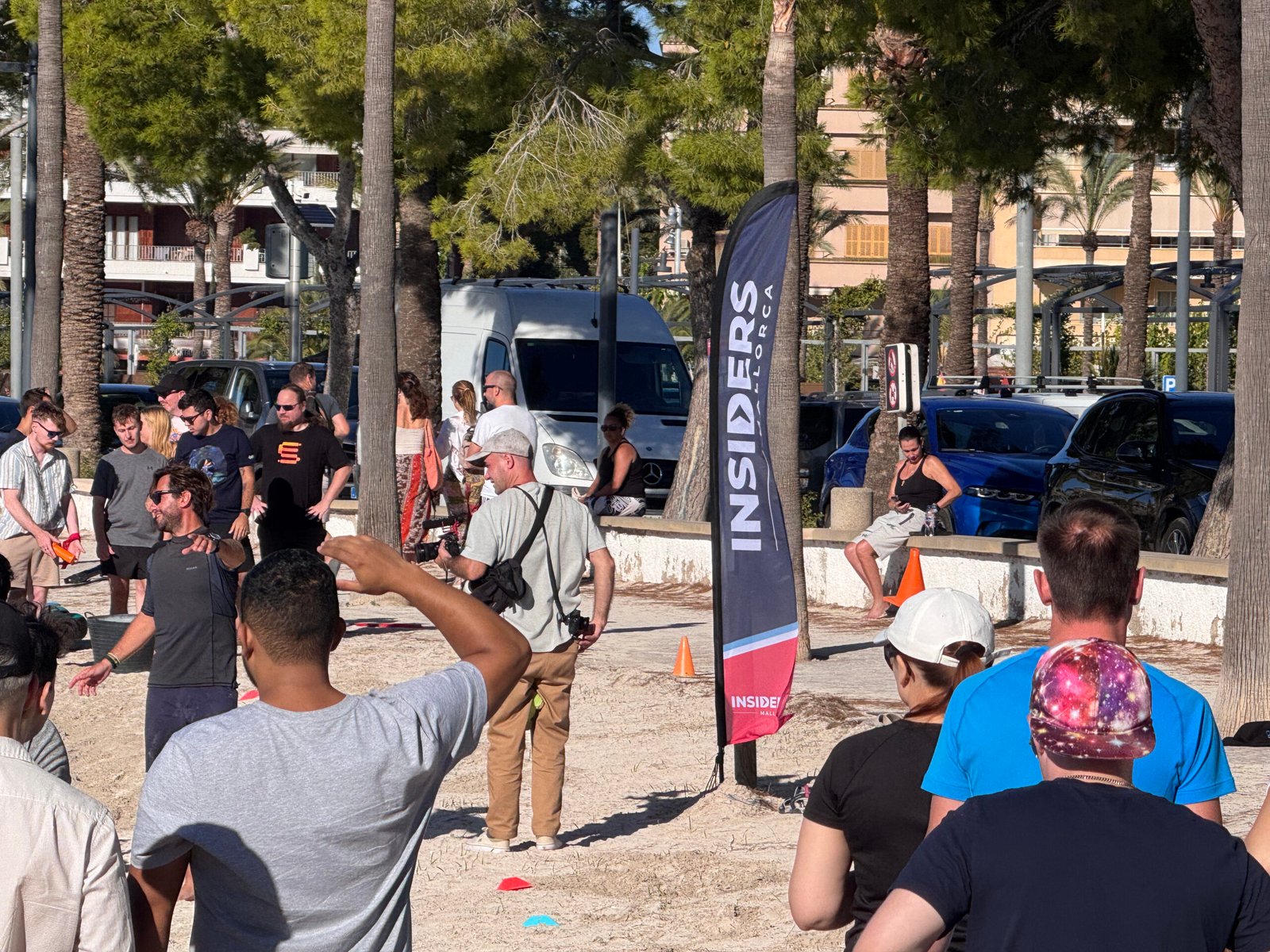 Beach olympics games in Mallorca