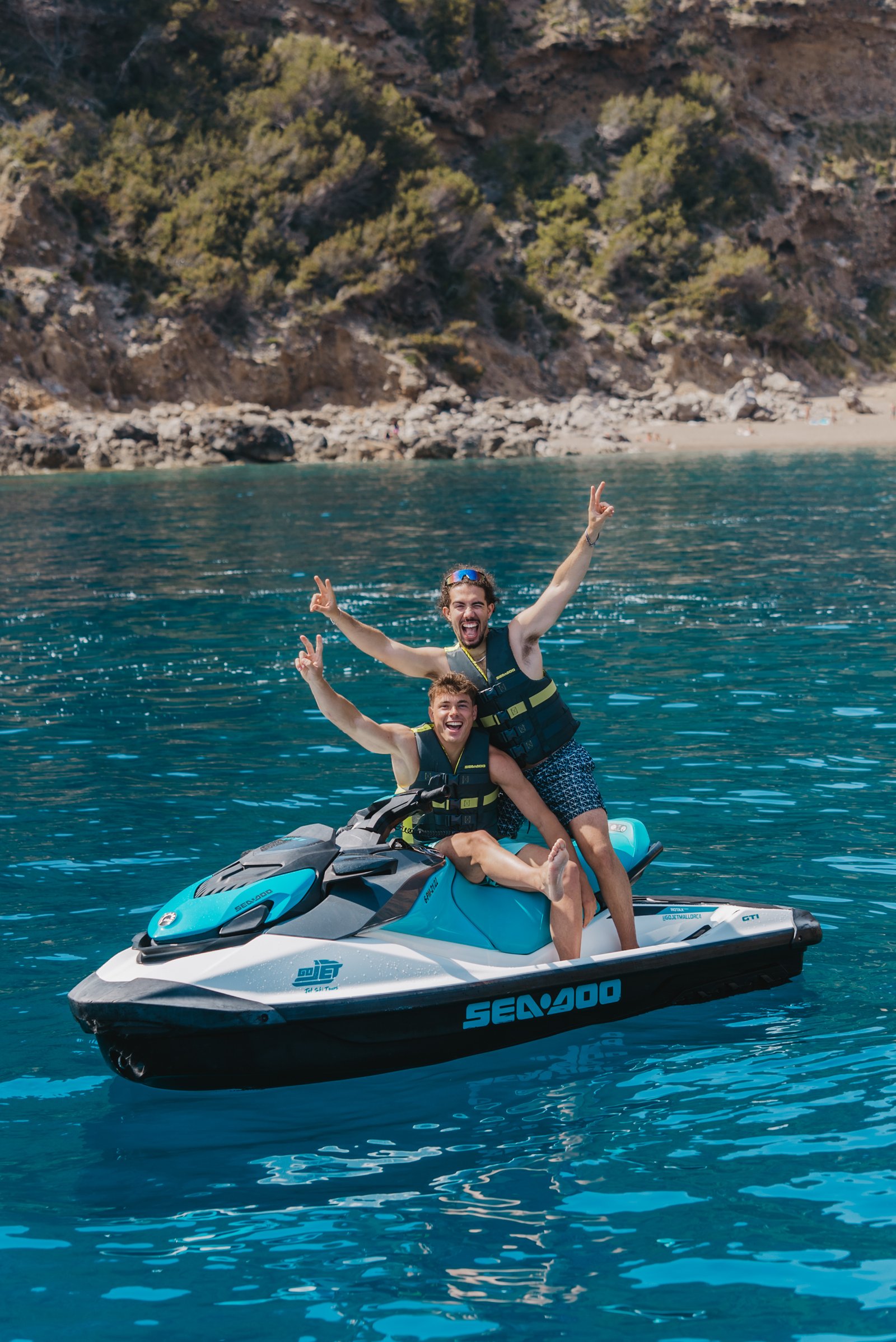 Jet ski excursion for groups in Mallorca