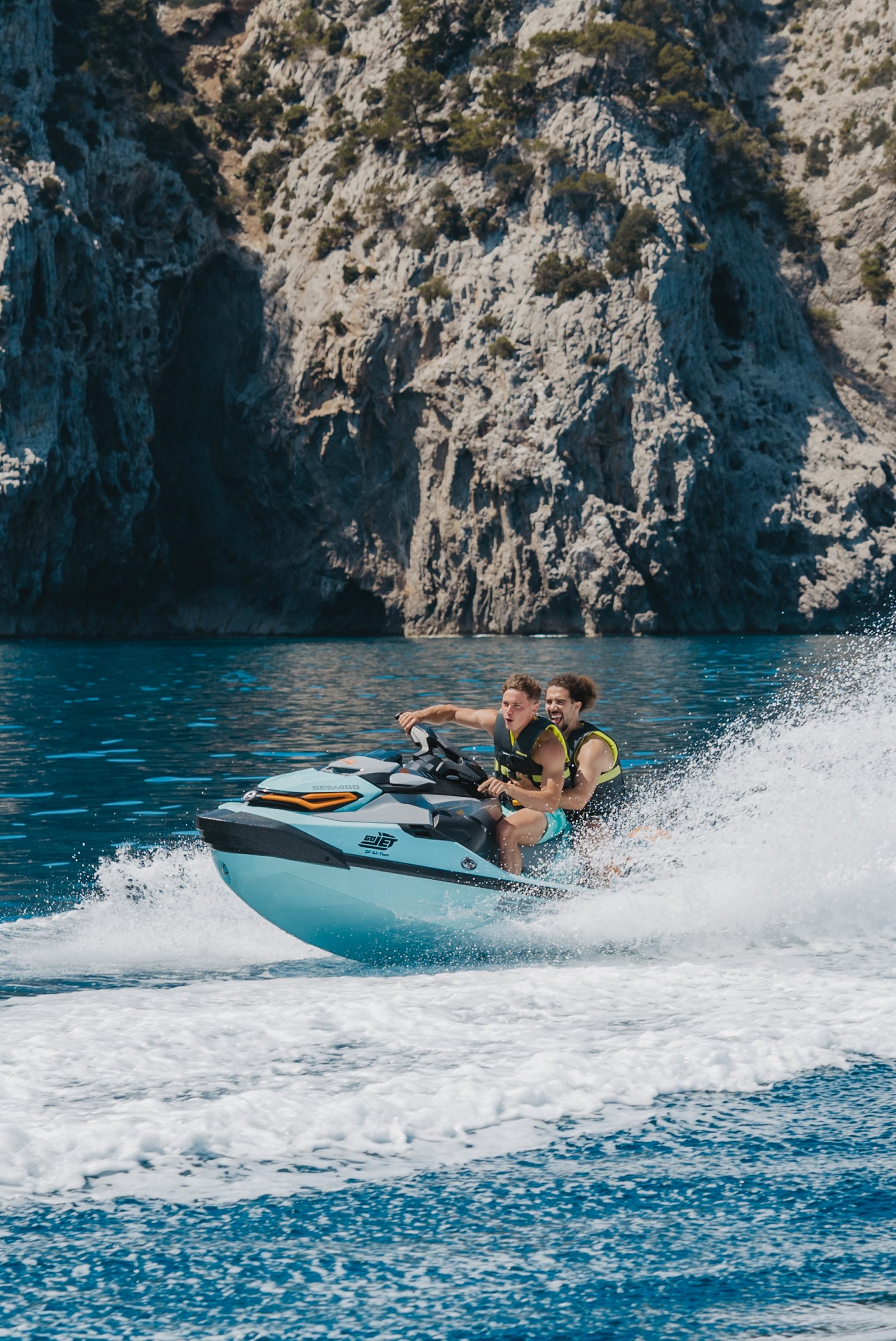 Jet ski excursion for groups in Mallorca