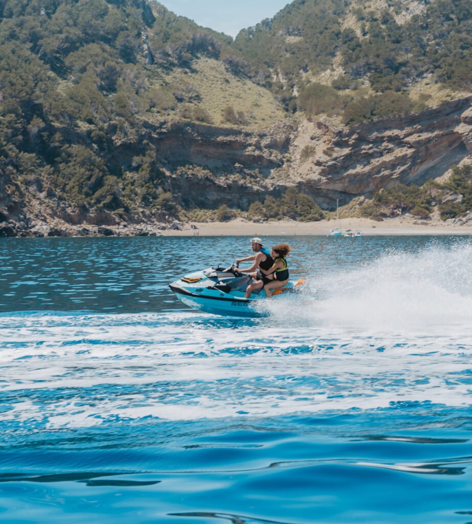 Jet ski excursion for groups in Mallorca