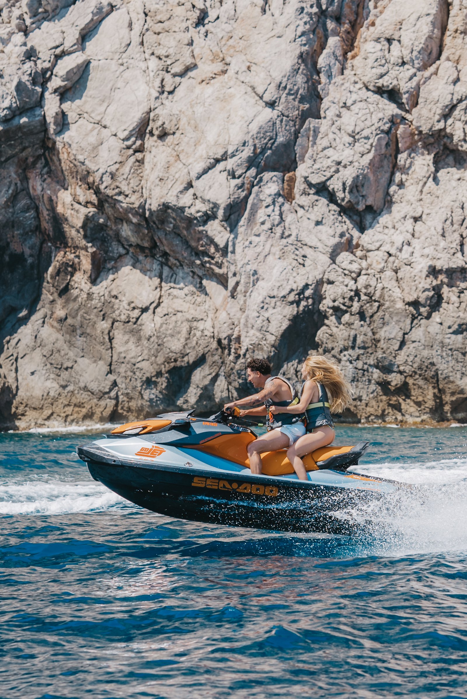 Jet ski excursion for groups in Mallorca