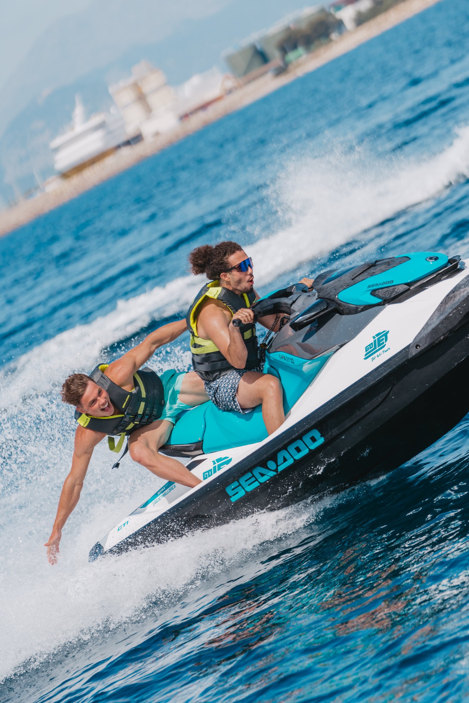 Jet ski excursion for groups in Mallorca