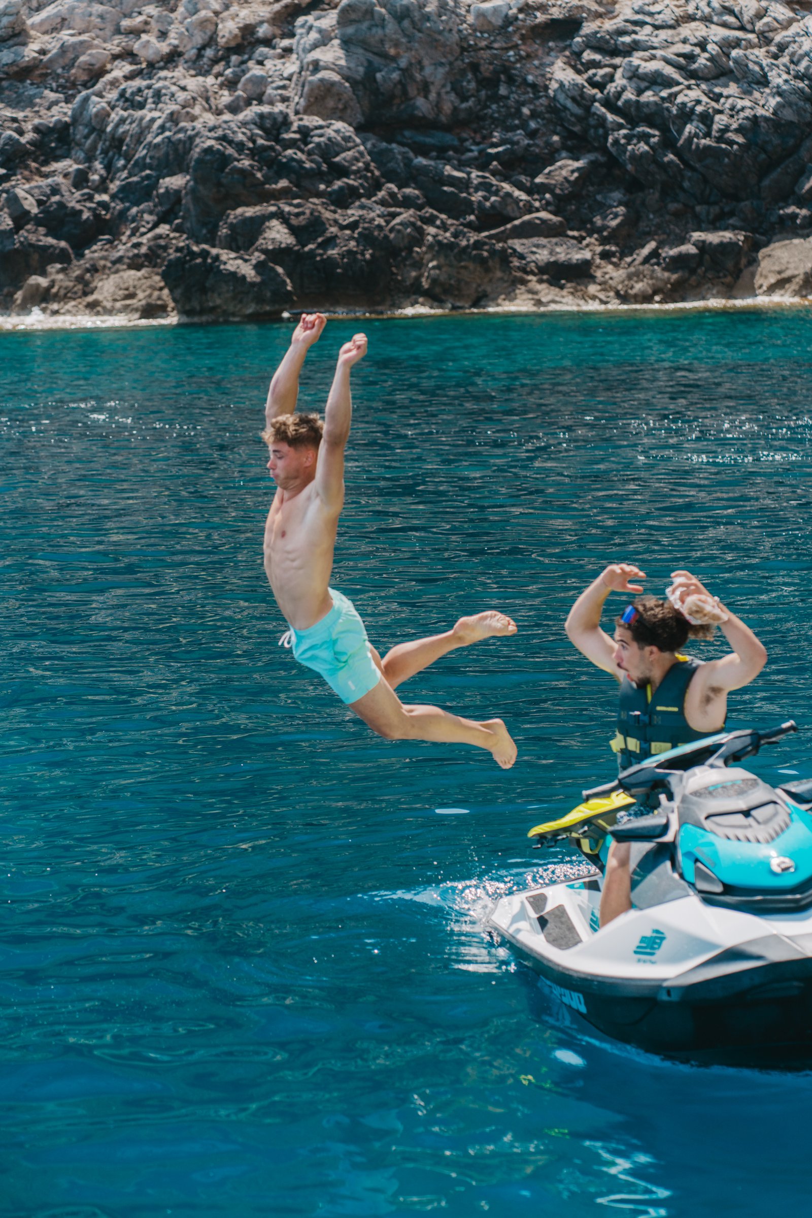 Jet ski excursion for groups in Mallorca