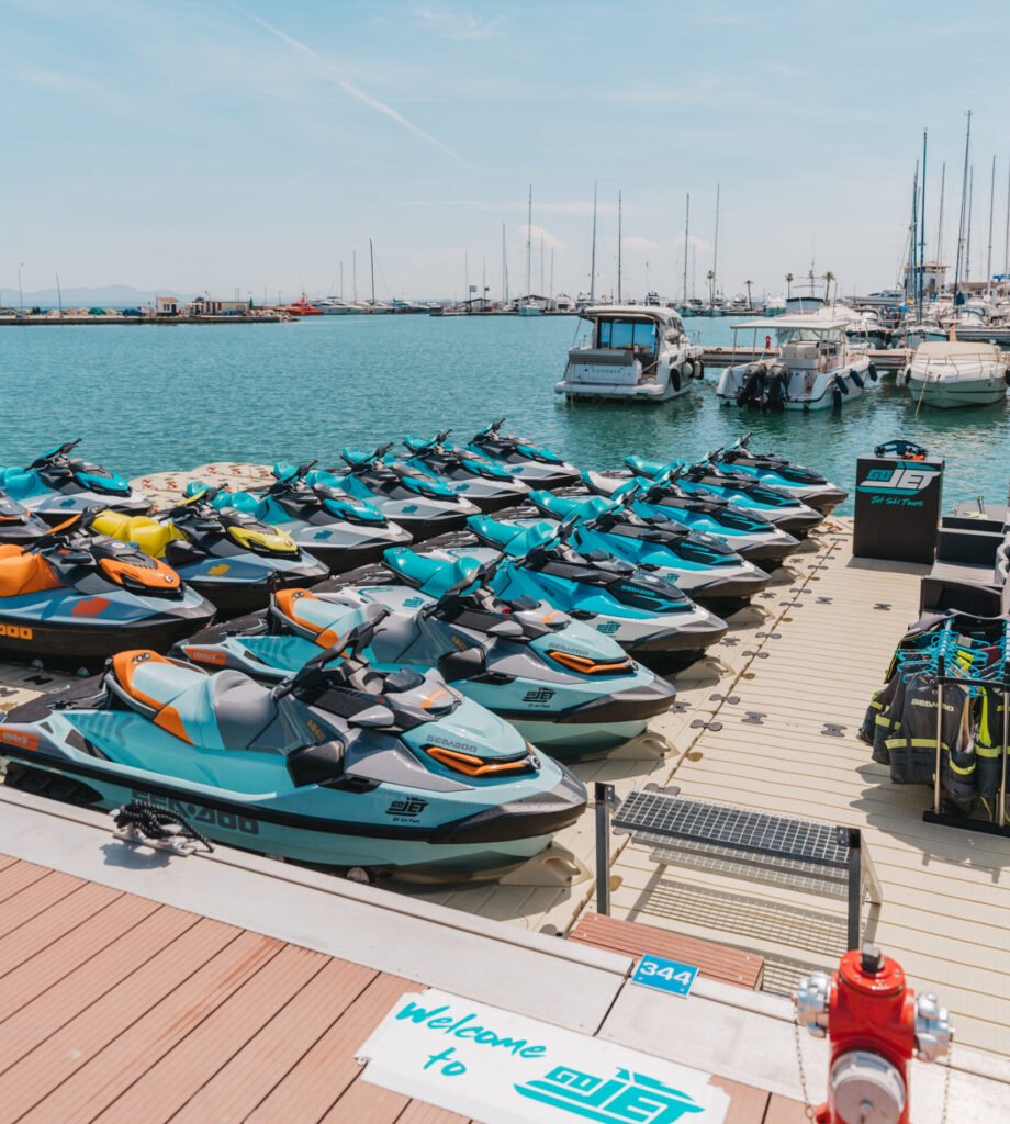 Jet ski excursion for groups in Mallorca