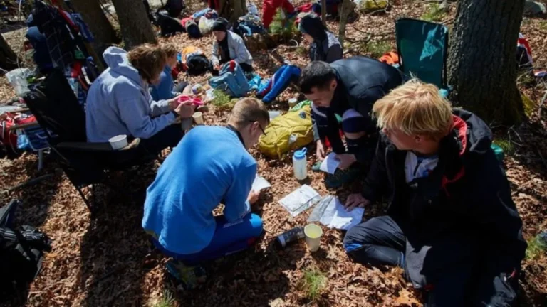 Orienteering activity